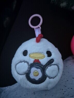 Chicken Zuru Snackables Keychain